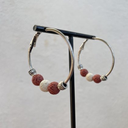 Pendientes Hércules Malva