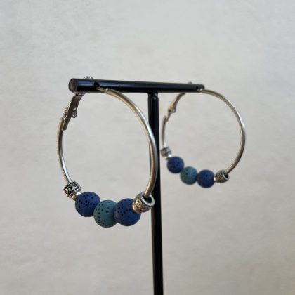 Pendiente Hércules Blue