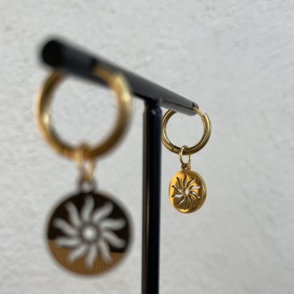 Pendiente Aro Serine oro