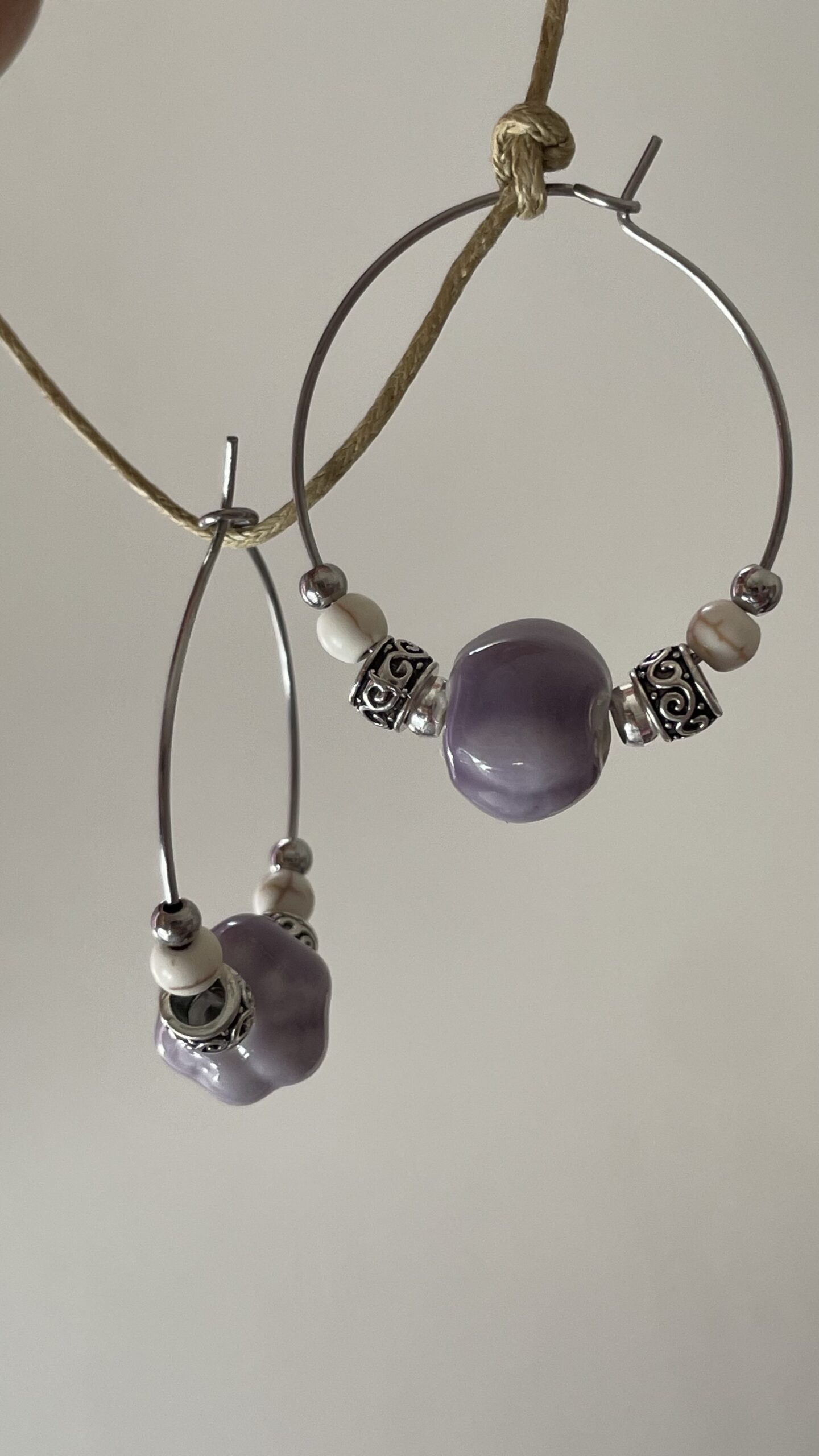 Pendientes Litz Lila