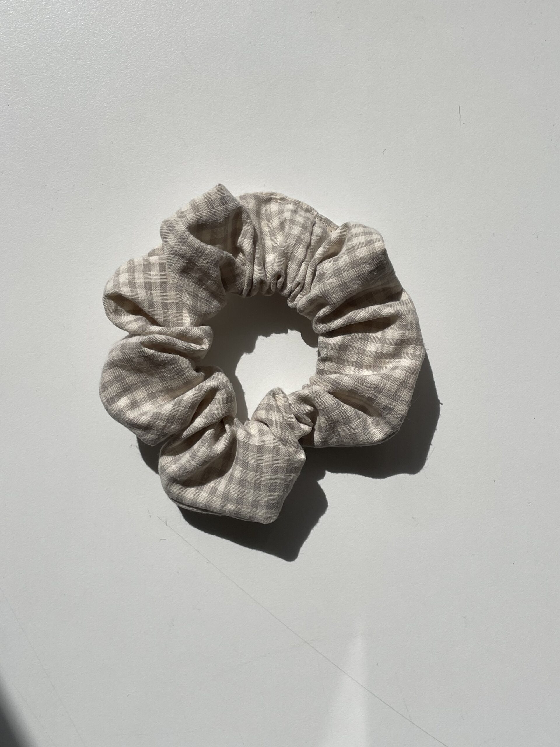 Coletero vichy beige